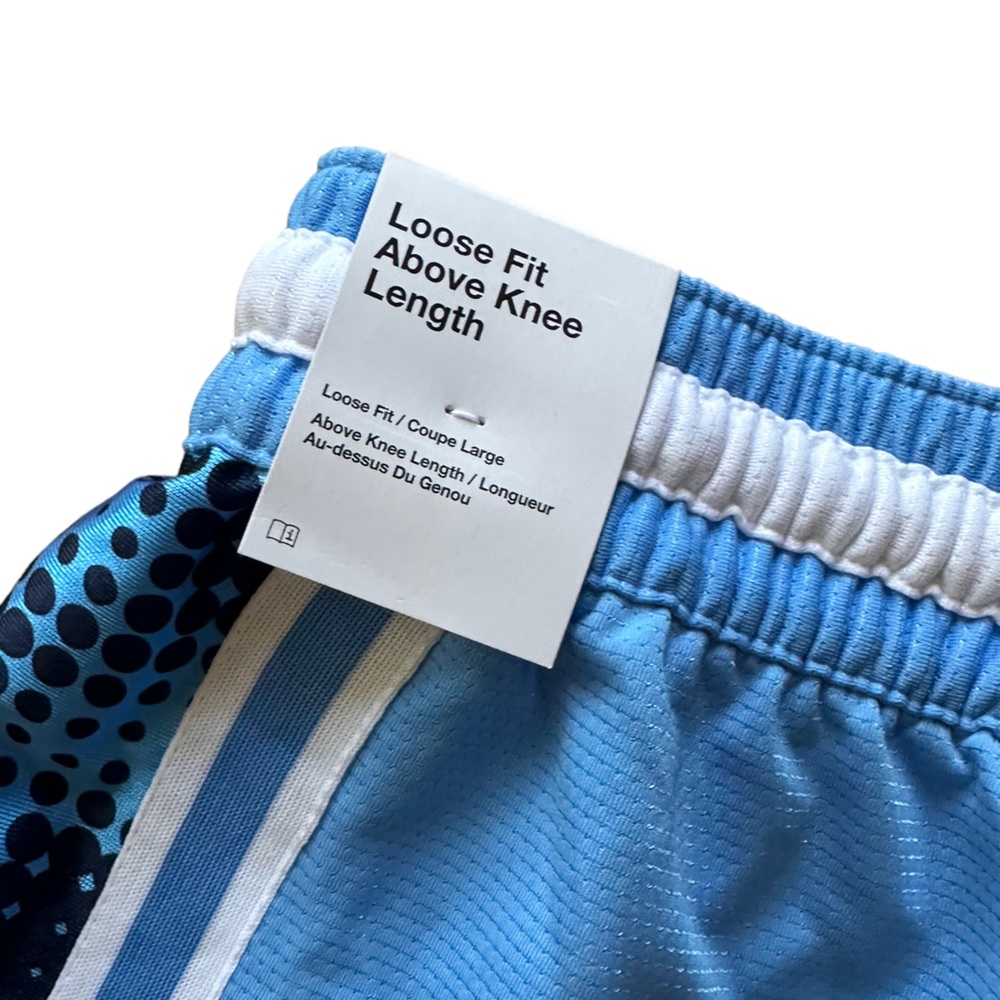 Nike Baby Blue Loose Fit Above Knee Length Mens Sz XXL - Picture 2 of 10